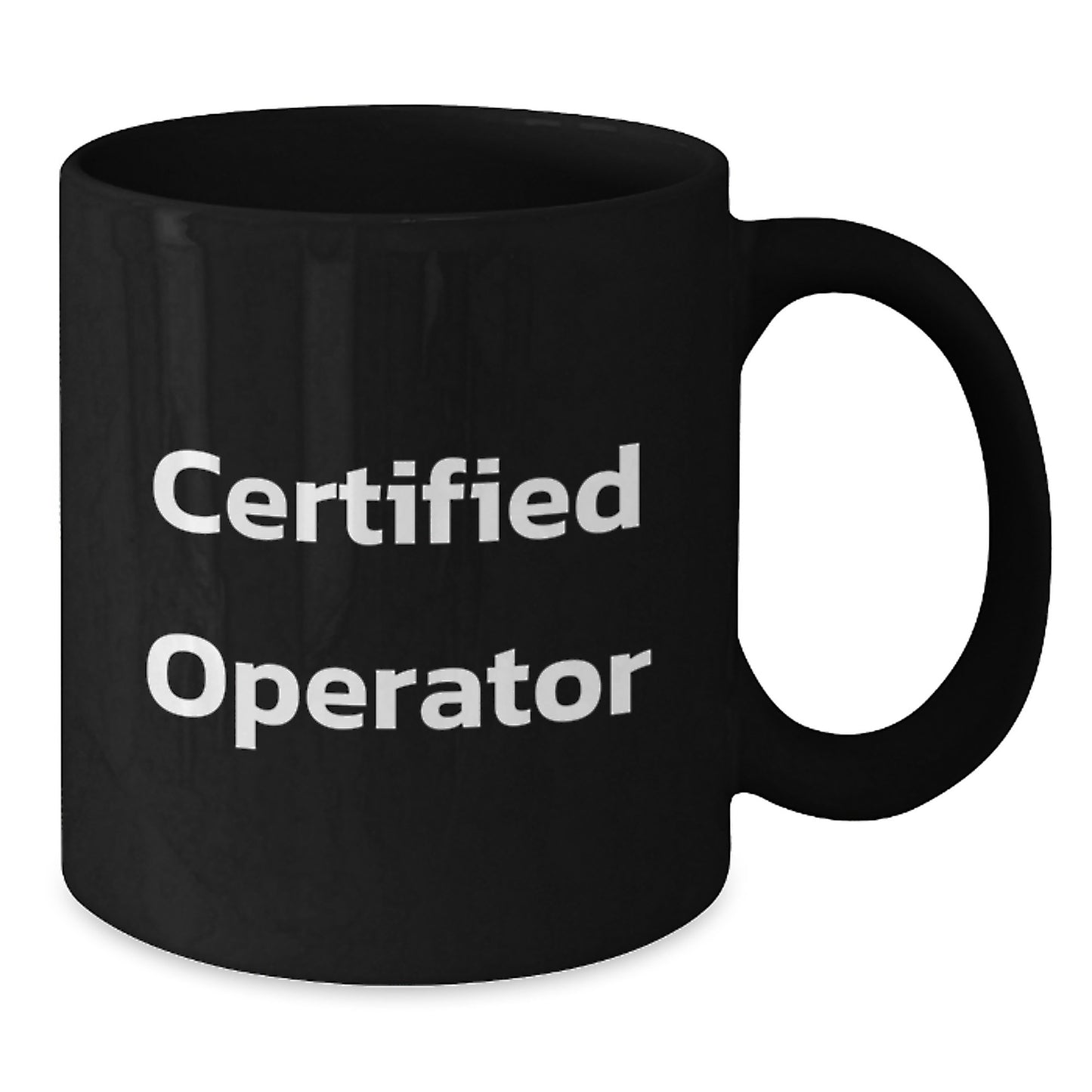 Funny Quotes Gifts from Operator, Black Coffee Mug, Birthday Unique Operator Operator Gifts for Men, Women, Friends, Coworkers, Family - Additional