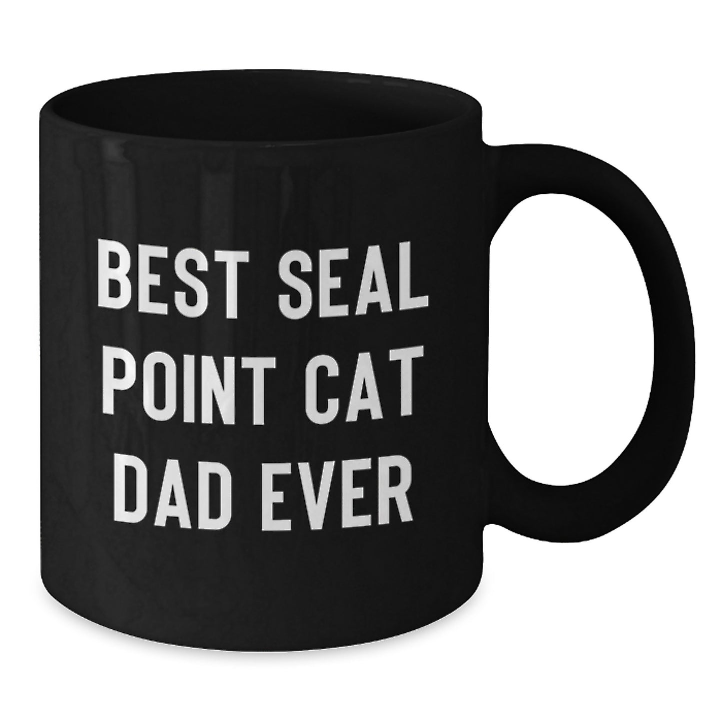 Funny Seal Point Cat Dad Gifts from Men to Seal Point Cat Lovers Birthday Unique Mugs - Additional