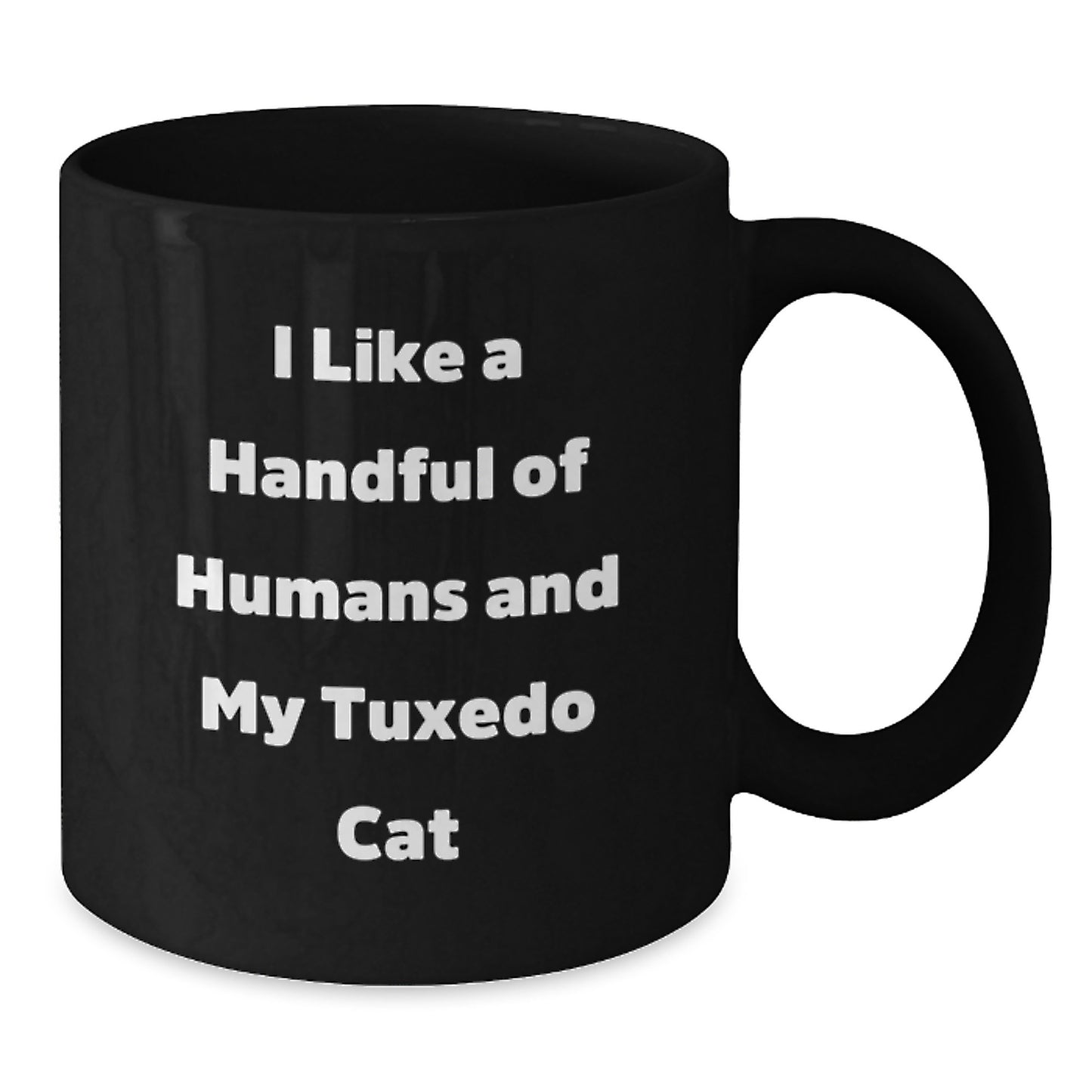 Tuxedo Cat Gifts for Men from Friends, Inspirational Funny Quotes Graduation Unique Gifts for Black Coffee Mug - Additional