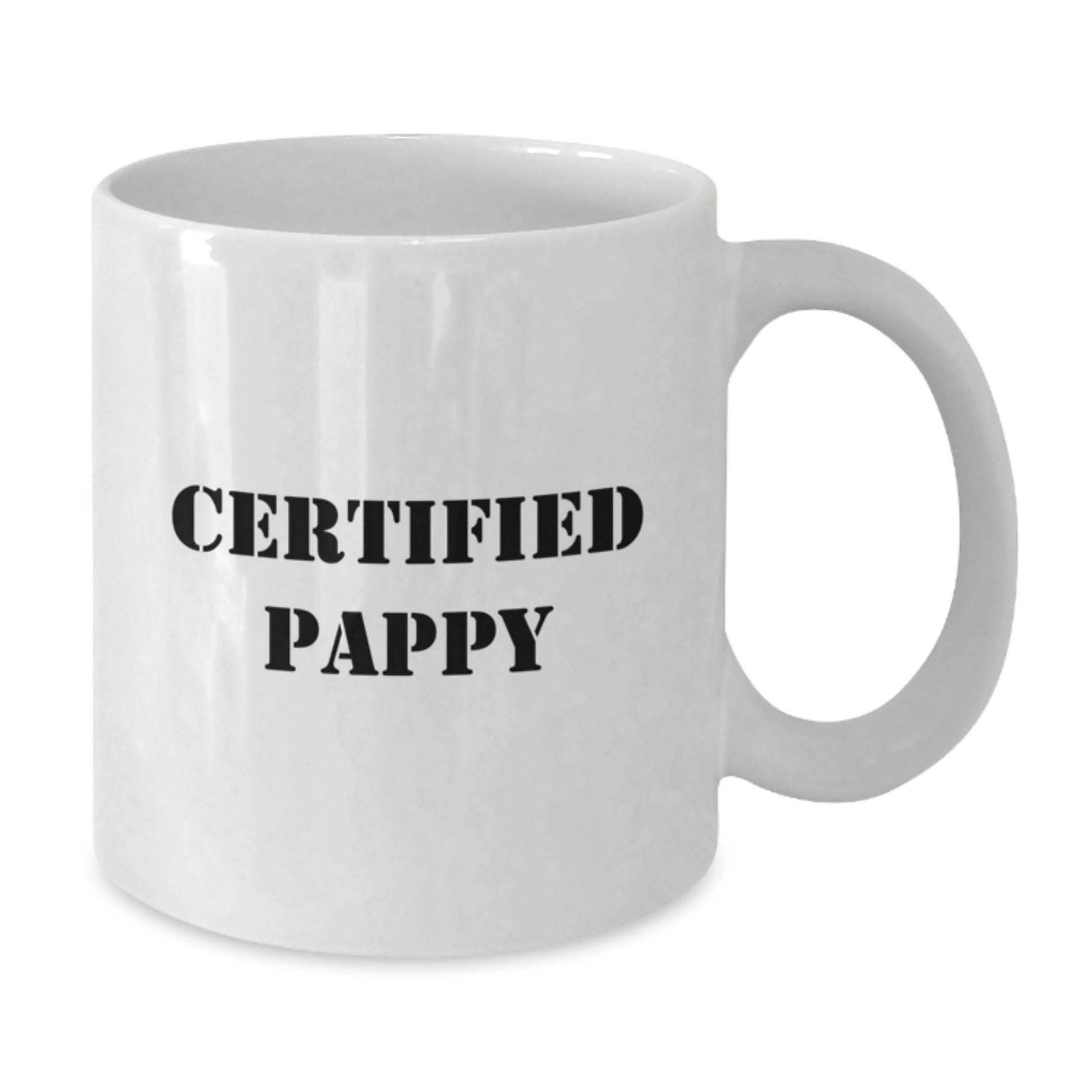 Funny Certified Pappy White Coffee Mugs Gifts from Friends for Pappy Graduation Unique Gifts - Additional