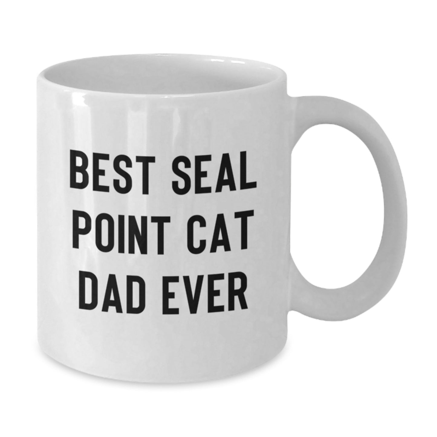Seal Point Cat Lovers Funny White Coffee Mug Gifts for Birthday from Family, Friends, or Coworkers - Additional