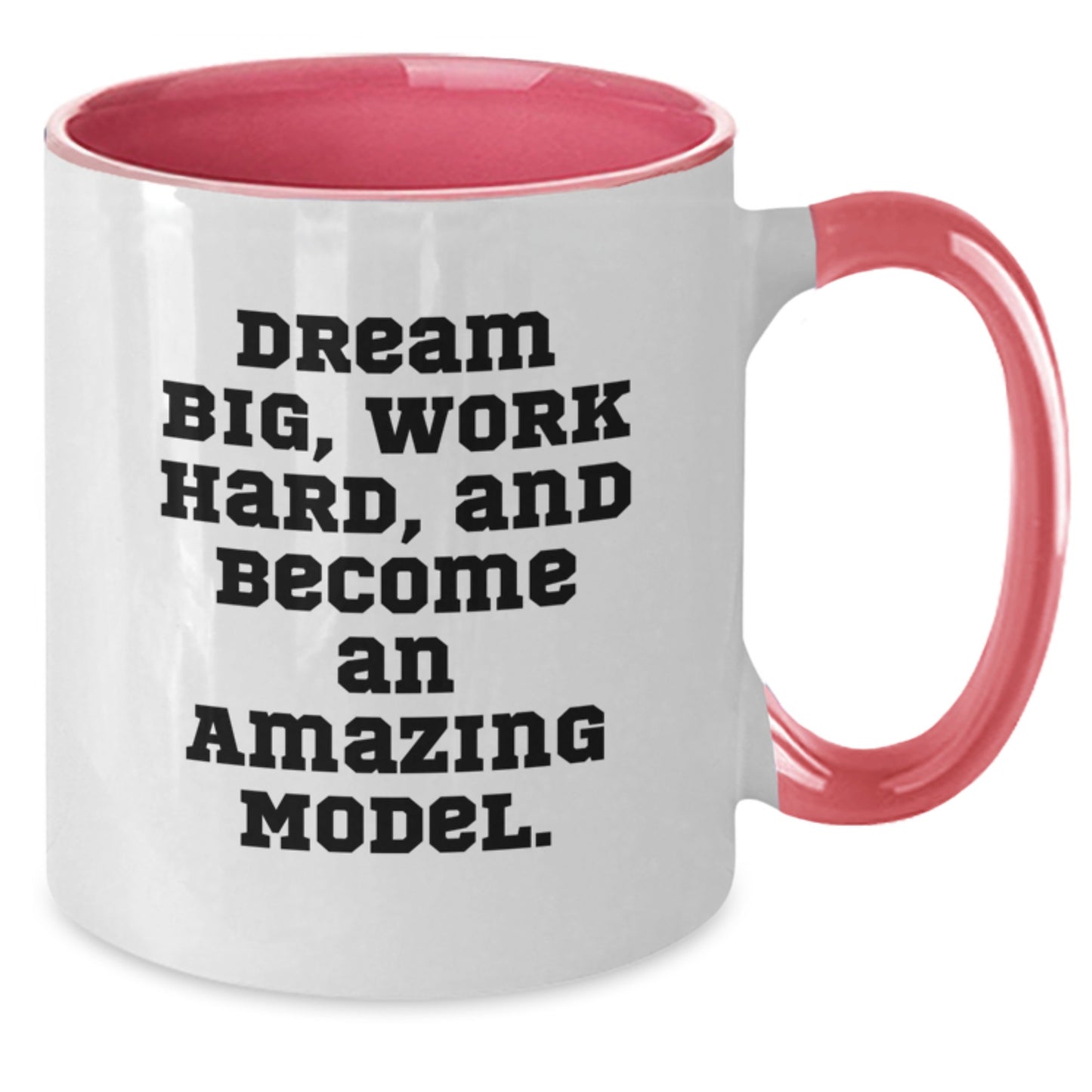 Funny Model Inspired Two Tone Coffee Mugs Gifts from Friends for Birthday Model - Additional