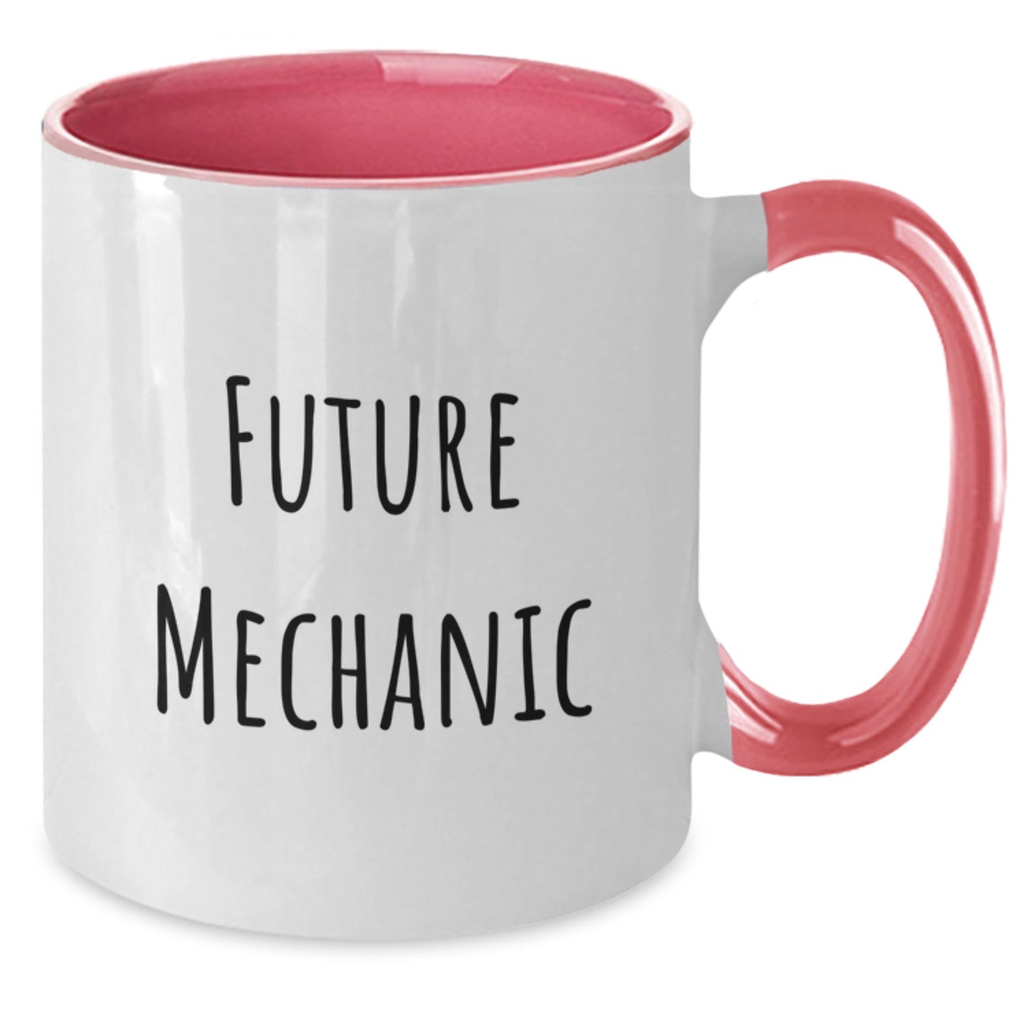 Funny Mechanic Gifts from Friends for Future Mechanic, Two Tone Coffee Mug for Birthday - Additional