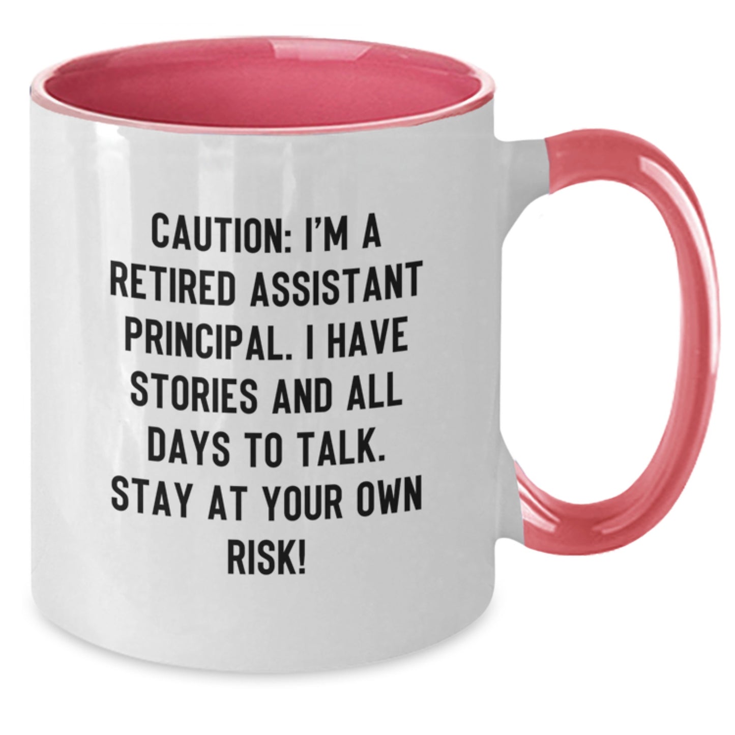 Laughter and Memories: Funny Assistant Principal Gifts, Two Tone Coffee Mug, and Birthday Wishes from Friends - Additional