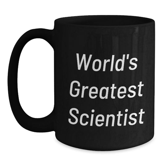 Funny Scientist World's Greatest Mug Gifts from Men to their Scientist Friends on Christmas - Main