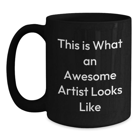Funny Artist Gifts for Woman, Awesome Artist Mug, Christmas Unique Presents from Friends to Artist - Main