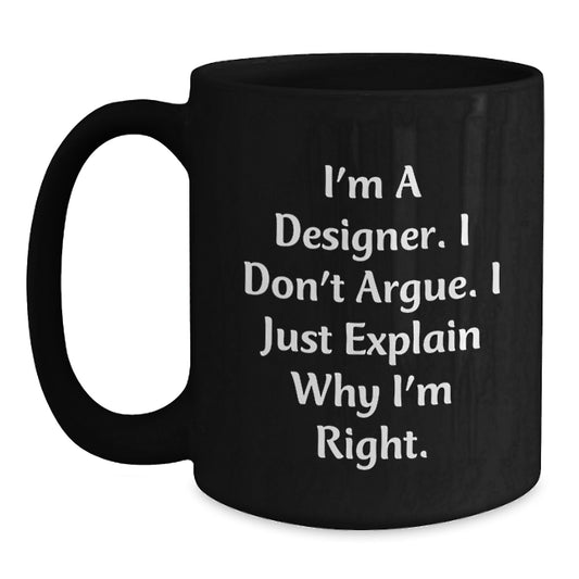 Bold Designer Mug for Friends Birthday Gift - Main