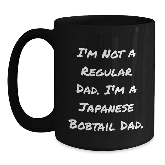 Japanese Bobtail Cat Lover Gifts from Dad to Japanese Bobtail Cat - Funny Christmas Unique Gifts for Japanese Bobtail Cat Dad - Main