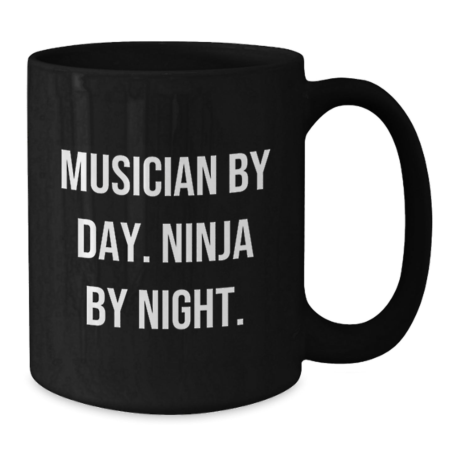 Musician Inspirational Quote Funny Coffee Mug Gifts for Musicians from Friends, Black Coffee Mug, Perfect for Musician Graduation Unique Gifts - Additional