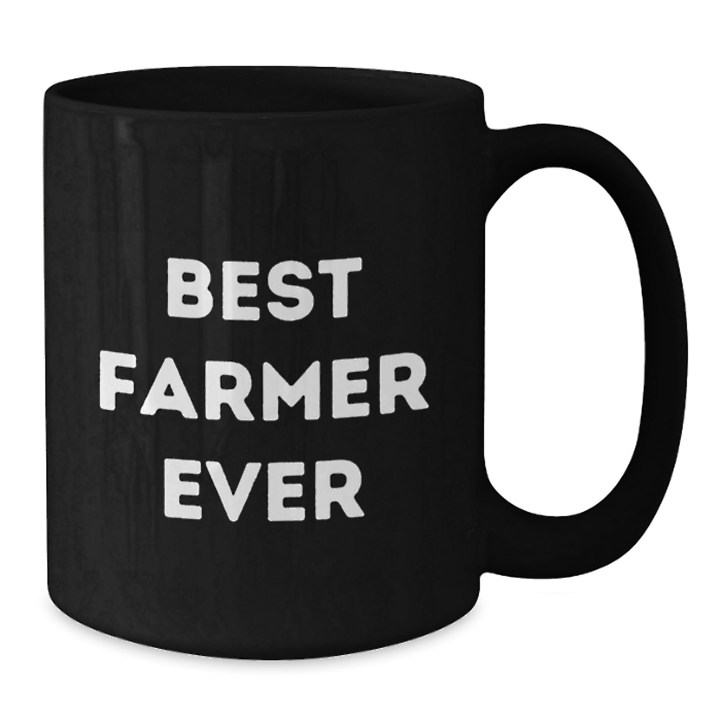 Farmer Gifts from Best Farmer Ever Black Coffee Mugs for Graduation, Funny Quote, Black Coffee Mug for Farmer, Gifts for Farmers, Best Farmer Ever Mugs, Inspirational Farmer Gifts - Additional