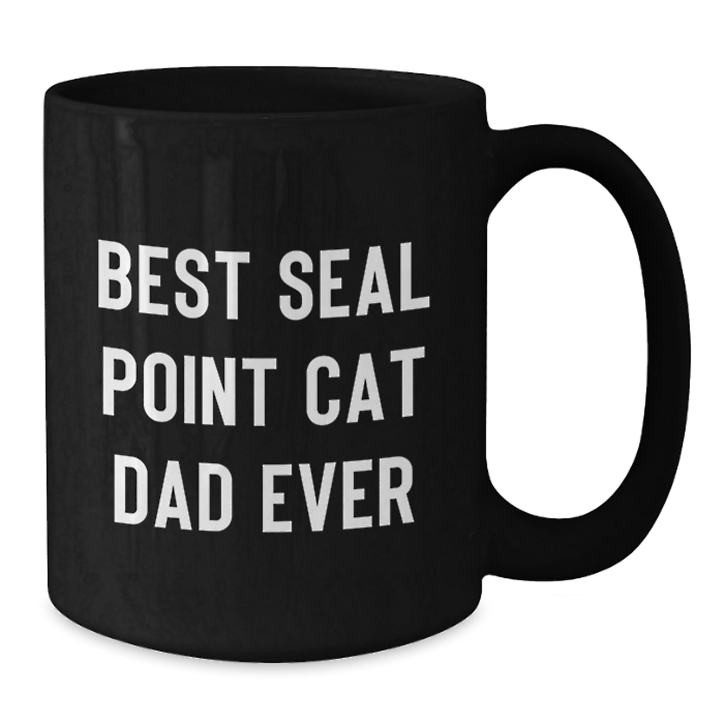 Funny Seal Point Cat Dad Gifts from Men to Seal Point Cat Lovers Birthday Unique Mugs - Additional