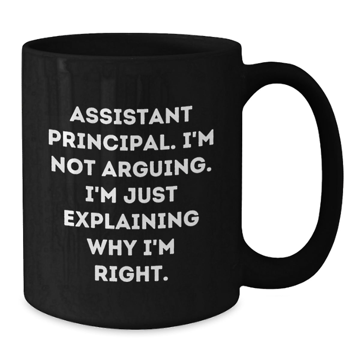 Assistant Principal Gift for Him - A Righteous Keepsake Mug - Additional