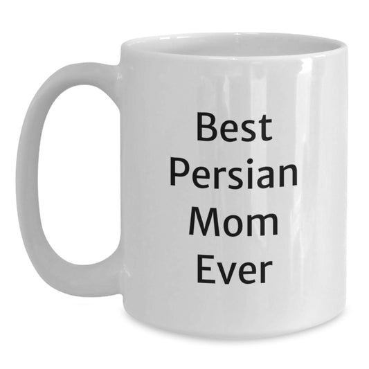 Funny Persian Cat Mom Gifts from Women to Friends on White Coffee Mug for Graduation Unique Gifts - Main