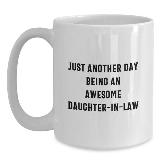 Fun Daughter-in-law Mug for Friends Birthday Gift - Main