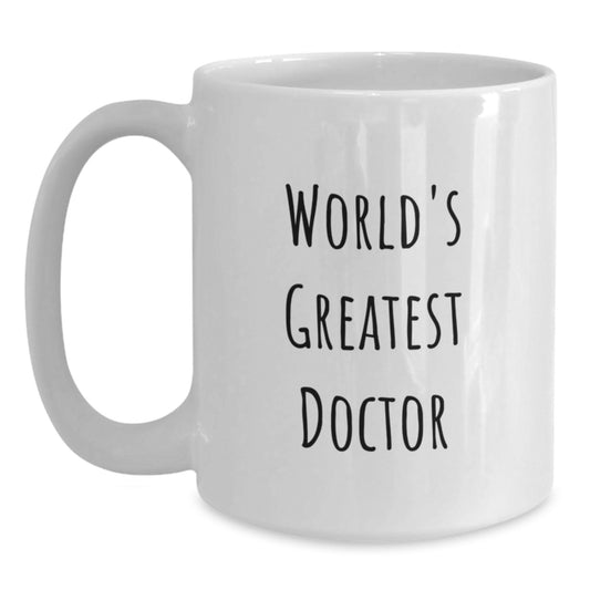 Funny World's Greatest Doctor Gifts for Men from Friends on Birthday Unique - Main