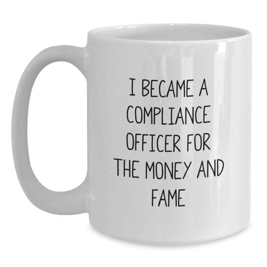 Compliance Officer Funny Coffee Mugs Gifts for Men Women Friends Coworkers Family Birthday Unique Gifts - Main