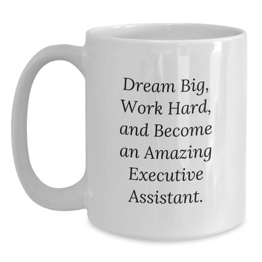 Funny Executive Assistant Gifts - White Coffee Mug for Christmas - Main