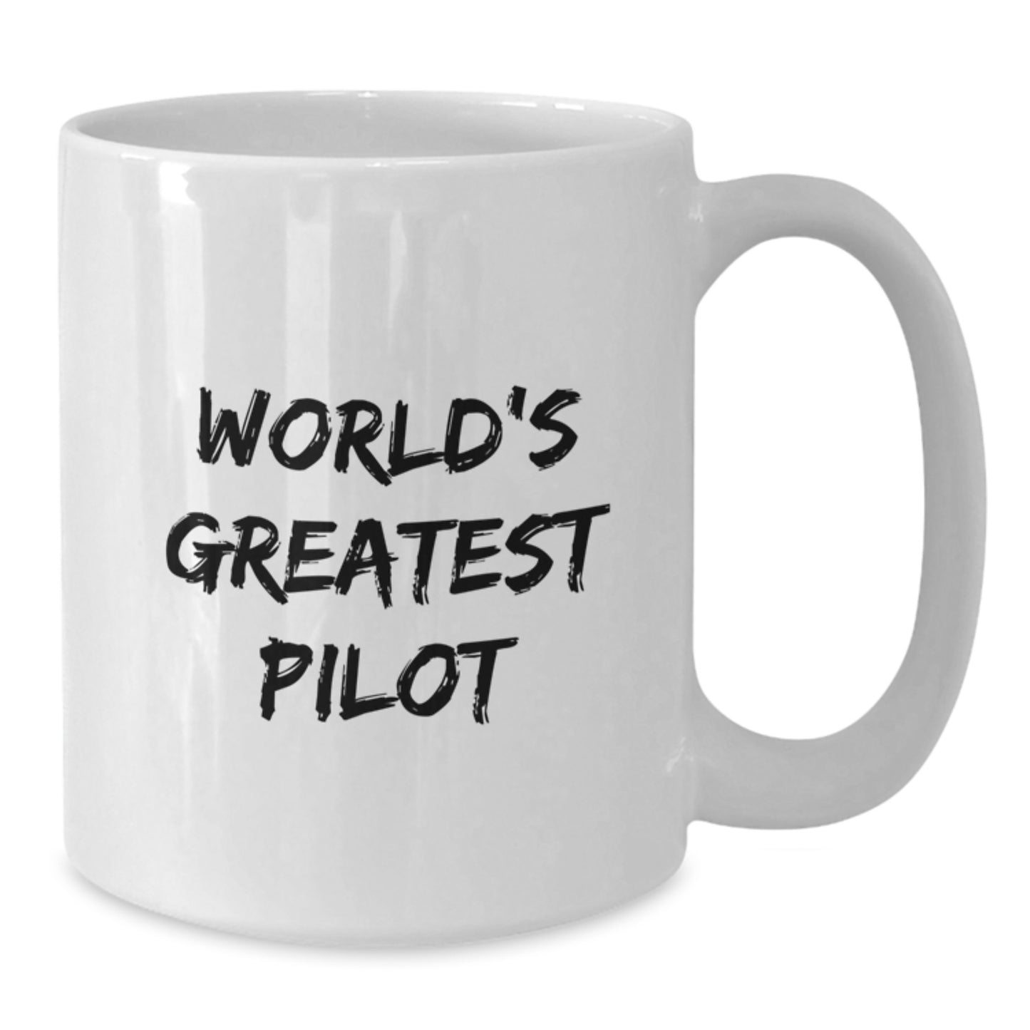 Funny Pilot Quotes Gifts from Men Friends to World's Greatest Pilot Men White Coffee Mug Christmas Unique Gifts - Additional