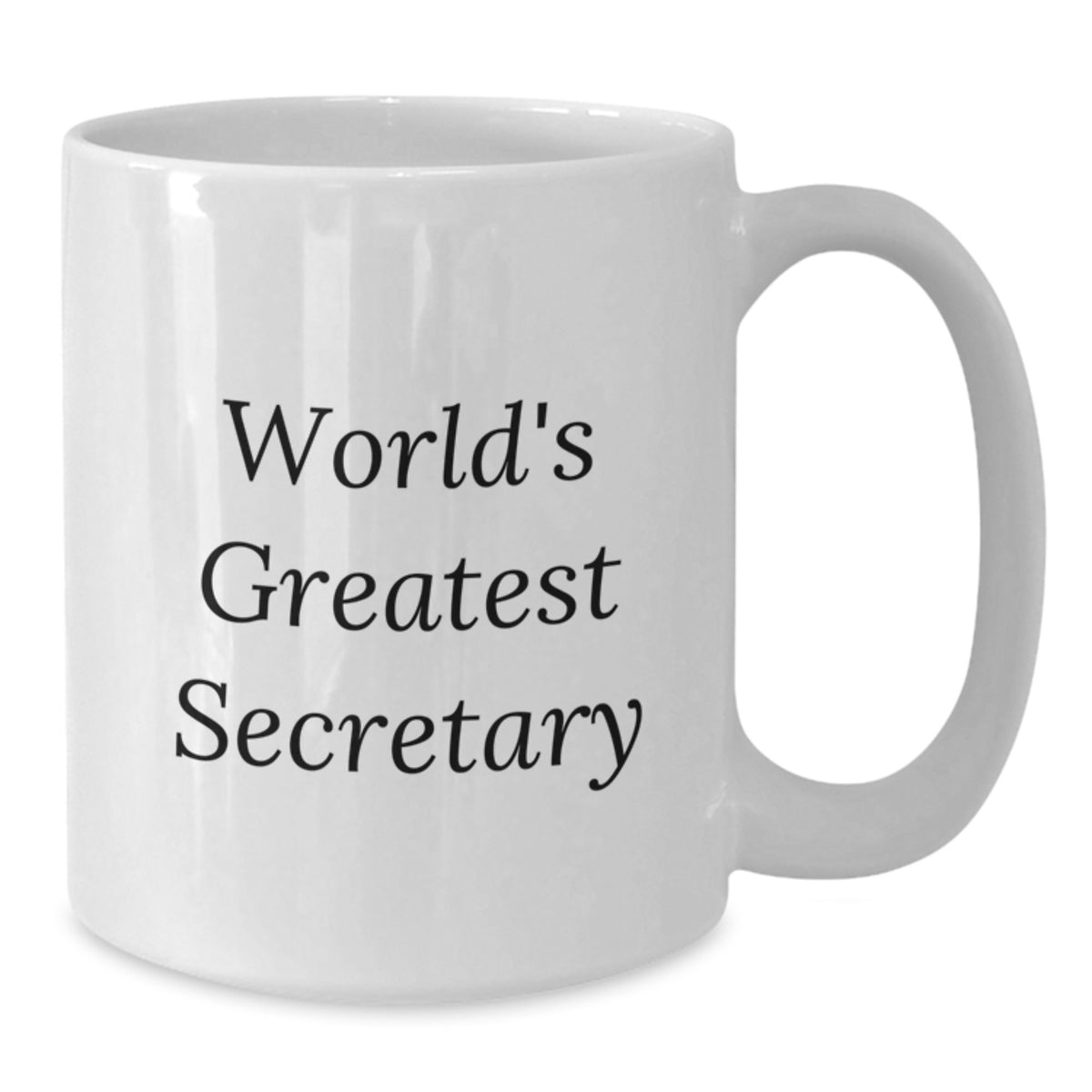 Funny World's Greatest Secretary Gifts from Friends, White Coffee Mug for Secretary, Unique Valentine's Unique Gifts - Additional