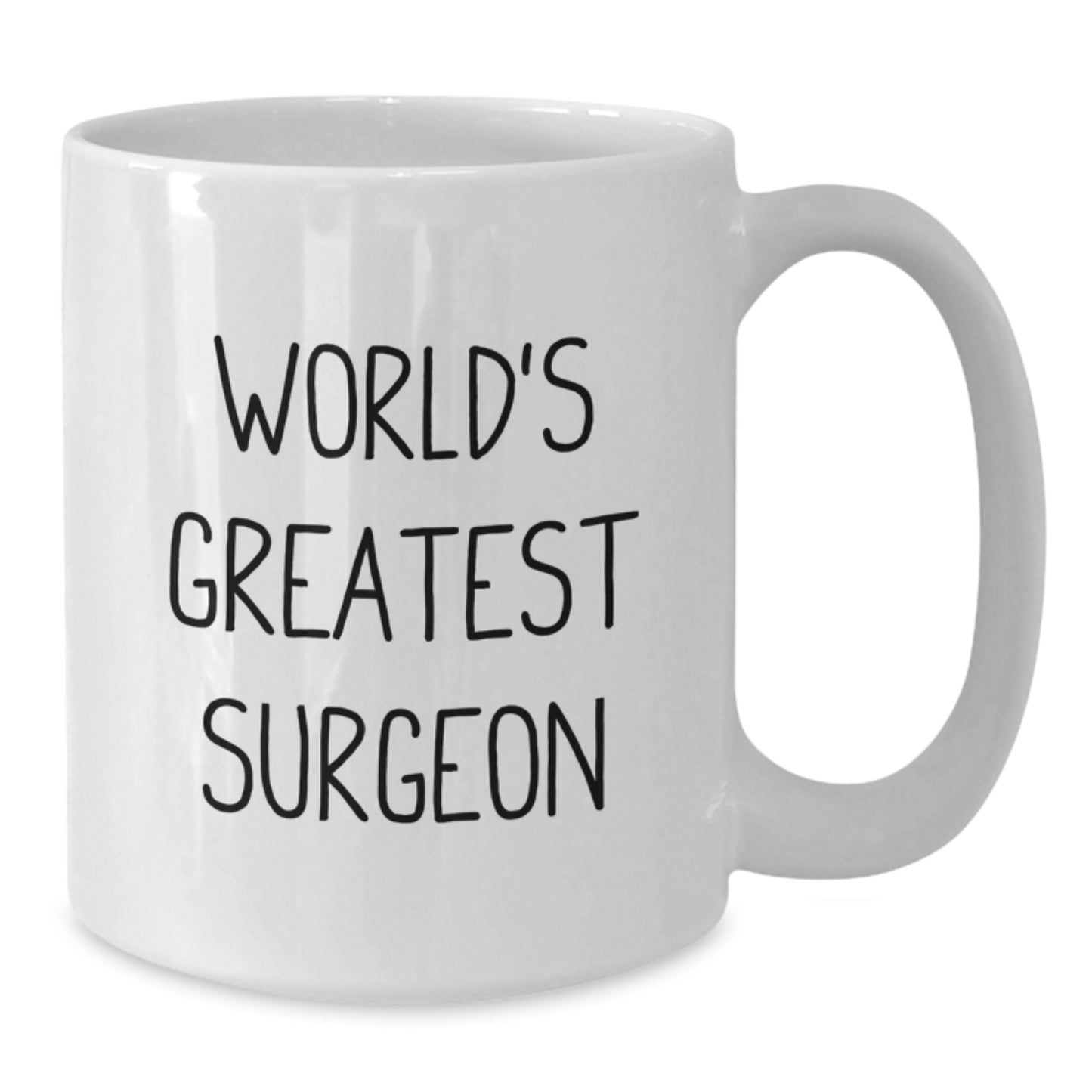 Funny World's Greatest Surgeon Valentine's Gifts from Friends for Men White Coffee Mug Surgeries - Additional