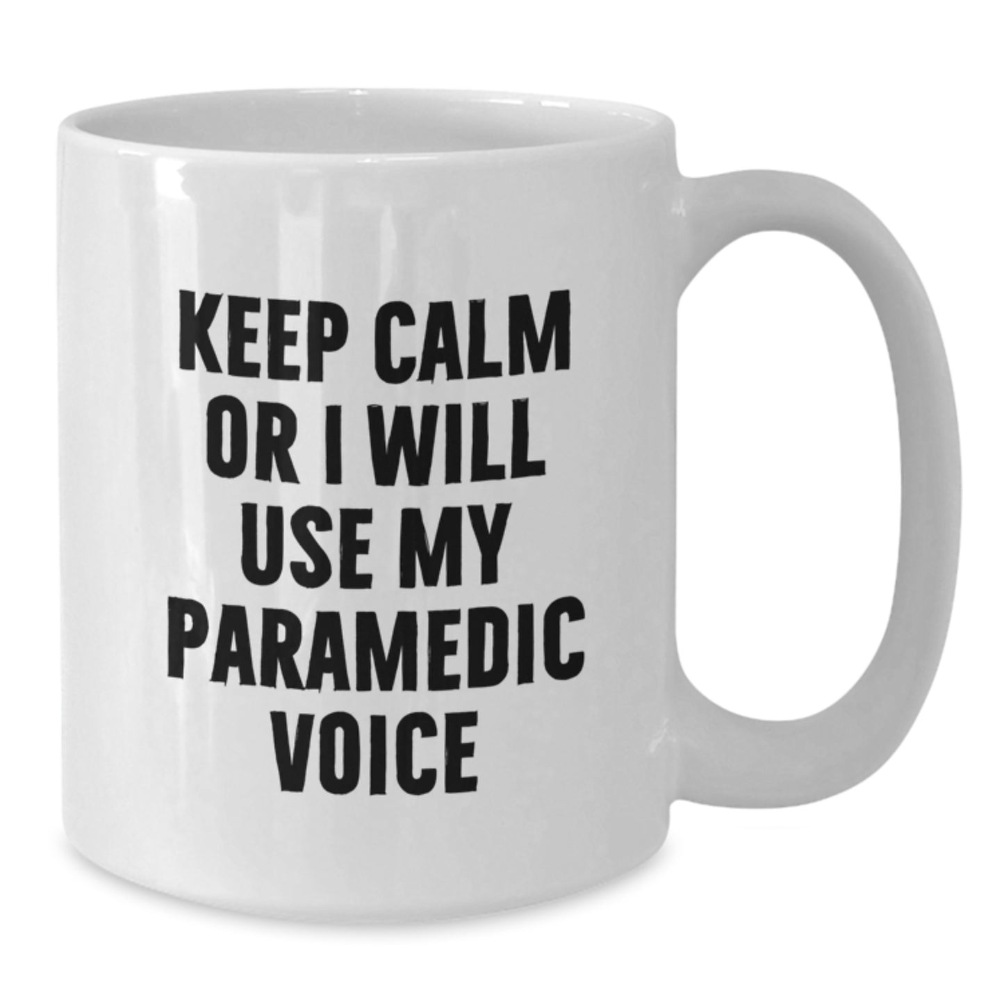 Rescue Worker Gifts from Friends - Funny Keep Calm White Coffee Mugs for Birthday, Gifts for Rescue Workers, Women, Men, Coworkers, Family - Additional