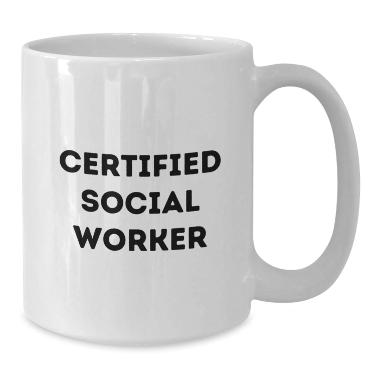 Funny Social Worker Birthday Unique Gifts from Friends to Social Worker, White Coffee Mug with Inspirational Quote, 11oz or 15oz Capacity, Ceramic Material, Microwave and Dishwasher Safe - Additional