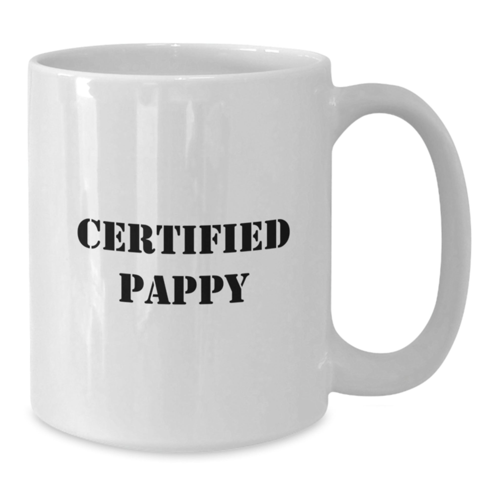 Funny Certified Pappy White Coffee Mugs Gifts from Friends for Pappy Graduation Unique Gifts - Additional