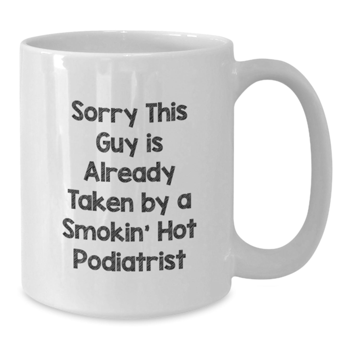 Funny Podiatrist Gifts for Him or Her, White Coffee Mug for Christmas Unique Presents from Friends, Family, or Coworkers - Additional