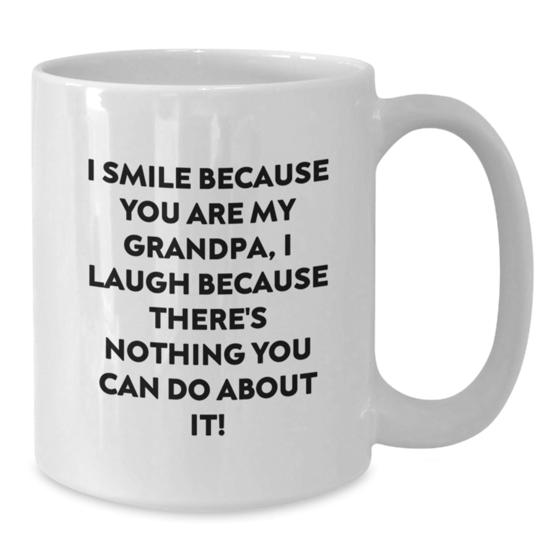Grandpa Fun White Coffee Mug, Gifts from Family, Friends, or Coworkers, Funny Quote, Unique Birthday Unique Gifts for Grandpa, Men, or Women - Additional