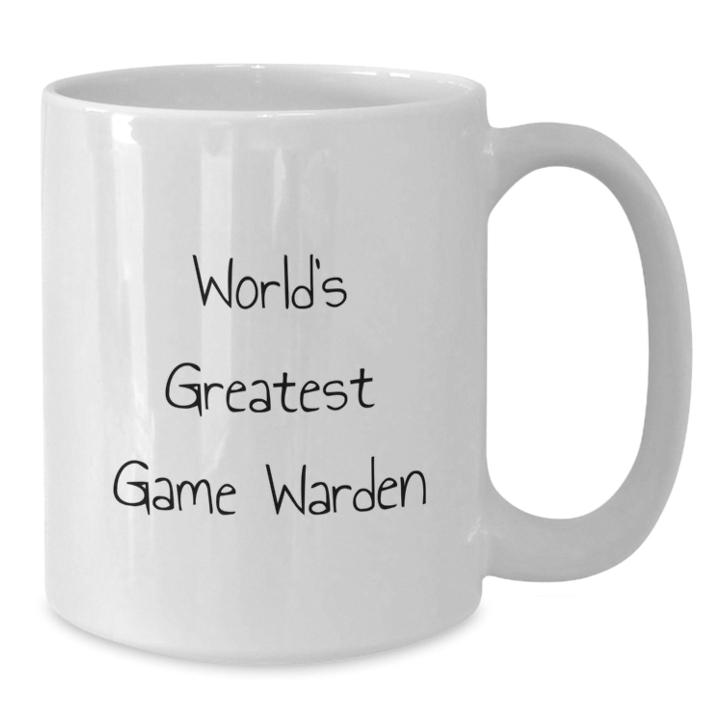 Funny World's Greatest Game Warden Quote Gifts from Friends for Game Wardens on Graduation Unique Gifts - Additional