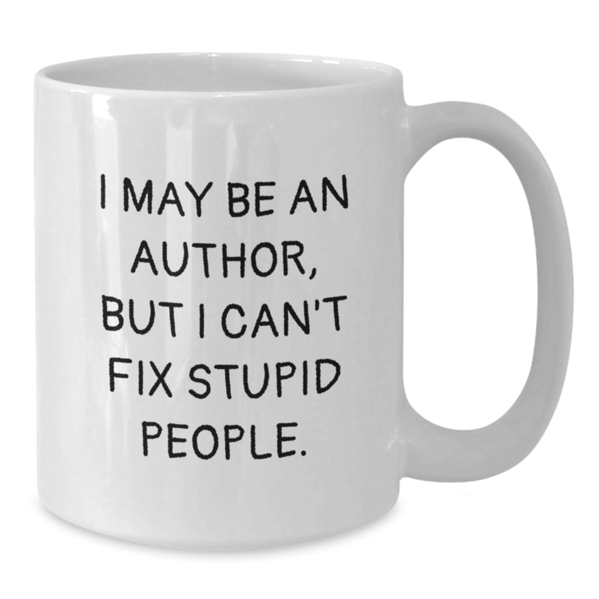 Author Keepsake Ceramic White Coffee Mug for Him Birthday Gift - Additional