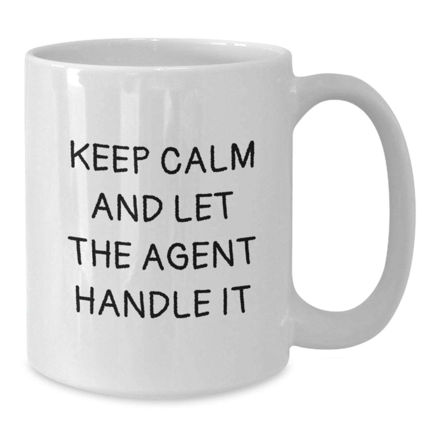Gifts for Agent Friends, Funny Agent White Coffee Mugs, Birthday Unique Agent Gifts from Friends - Additional