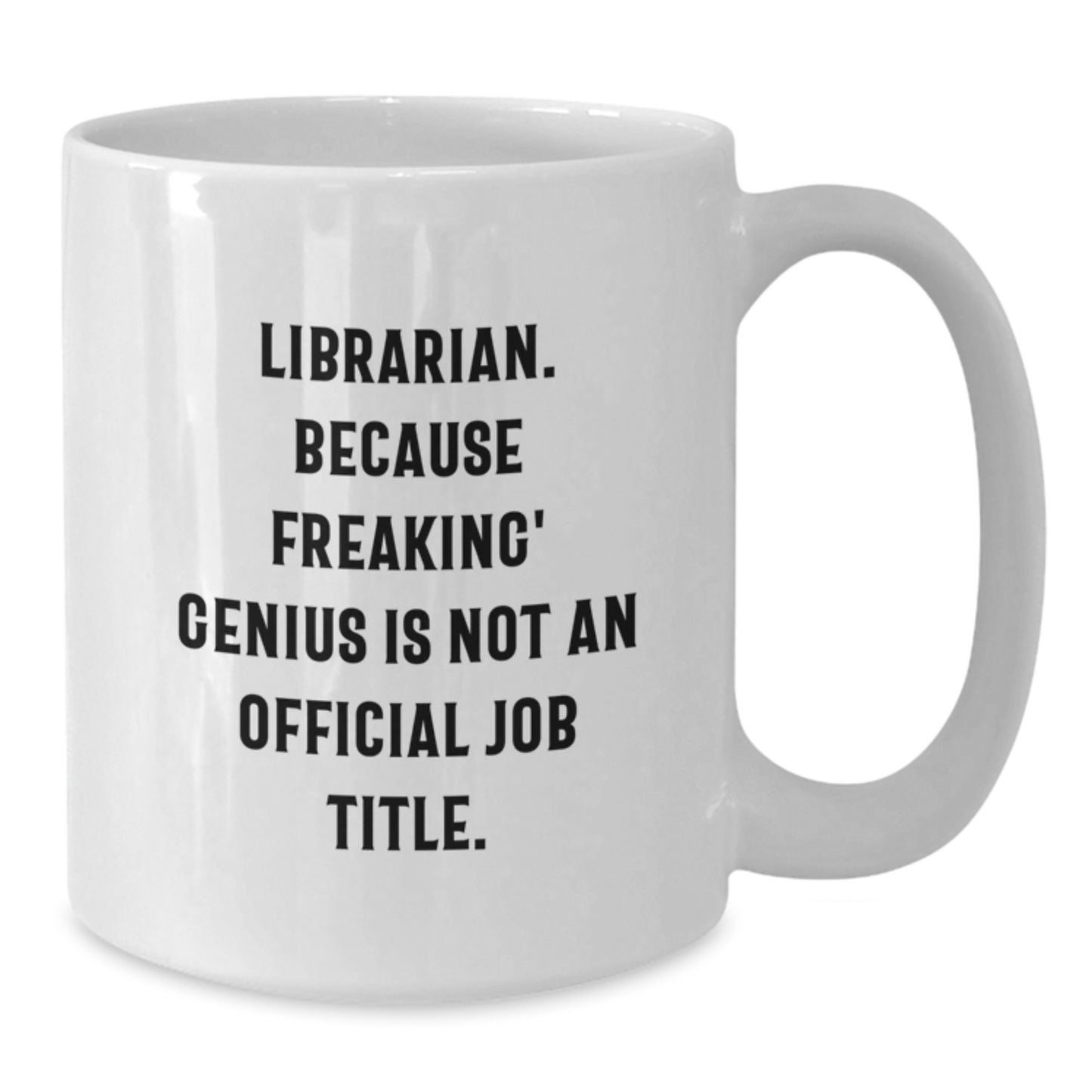 Funny Librarian Gifts from Men to Colleagues, Unique White Coffee Mugs for Librarian Day - Additional