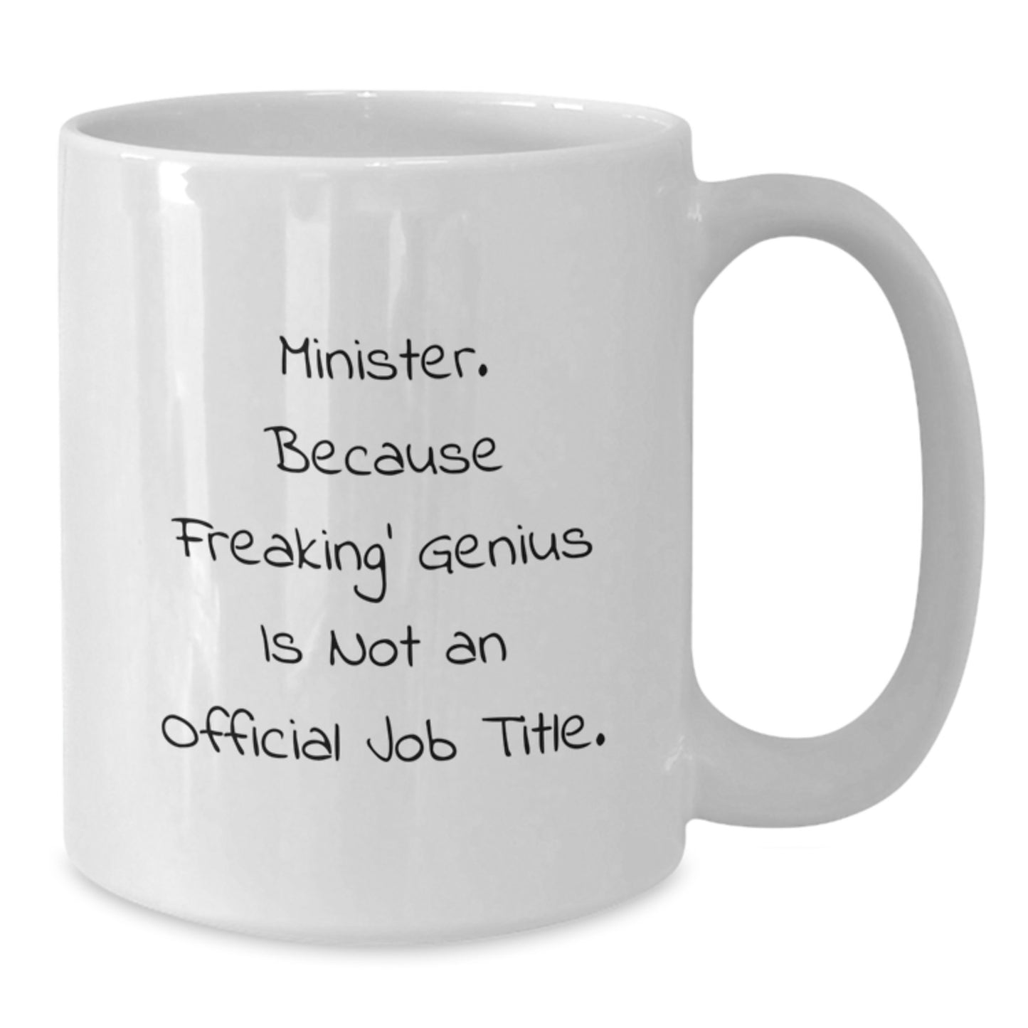 Minister Keepsake White Coffee Mug for Him Birthday Gift Ceramic 11oz - Additional