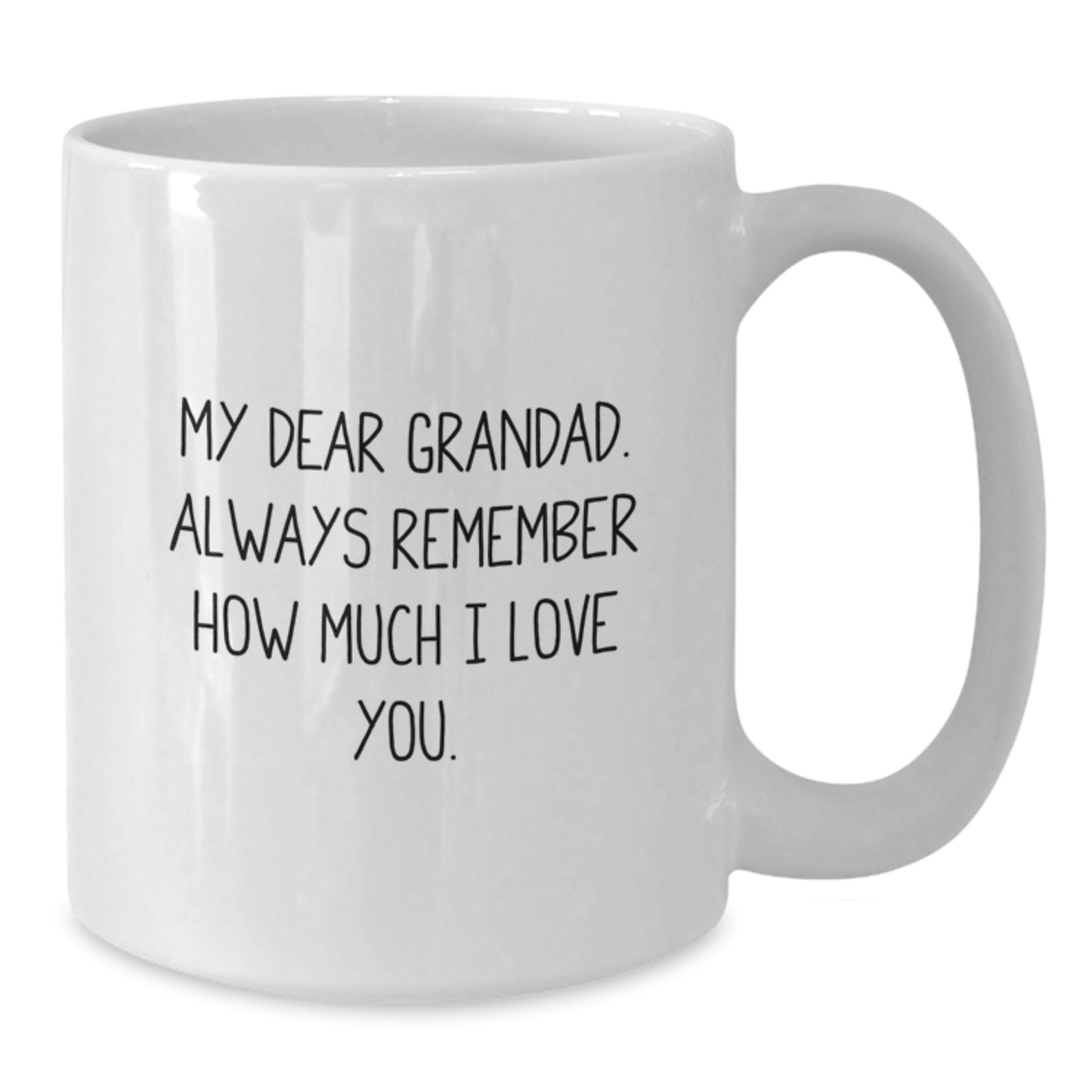 Funny Grandad Quotes Gifts from Men for Grandad White Coffee Mug 11oz 15oz Ceramic - Additional