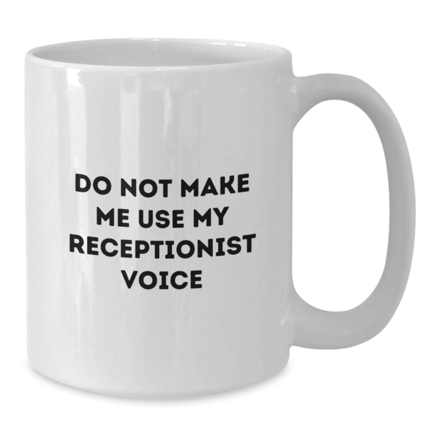 Receptionist Keepsake Premium Ceramic White Mug for Him Birthday Gift - Additional