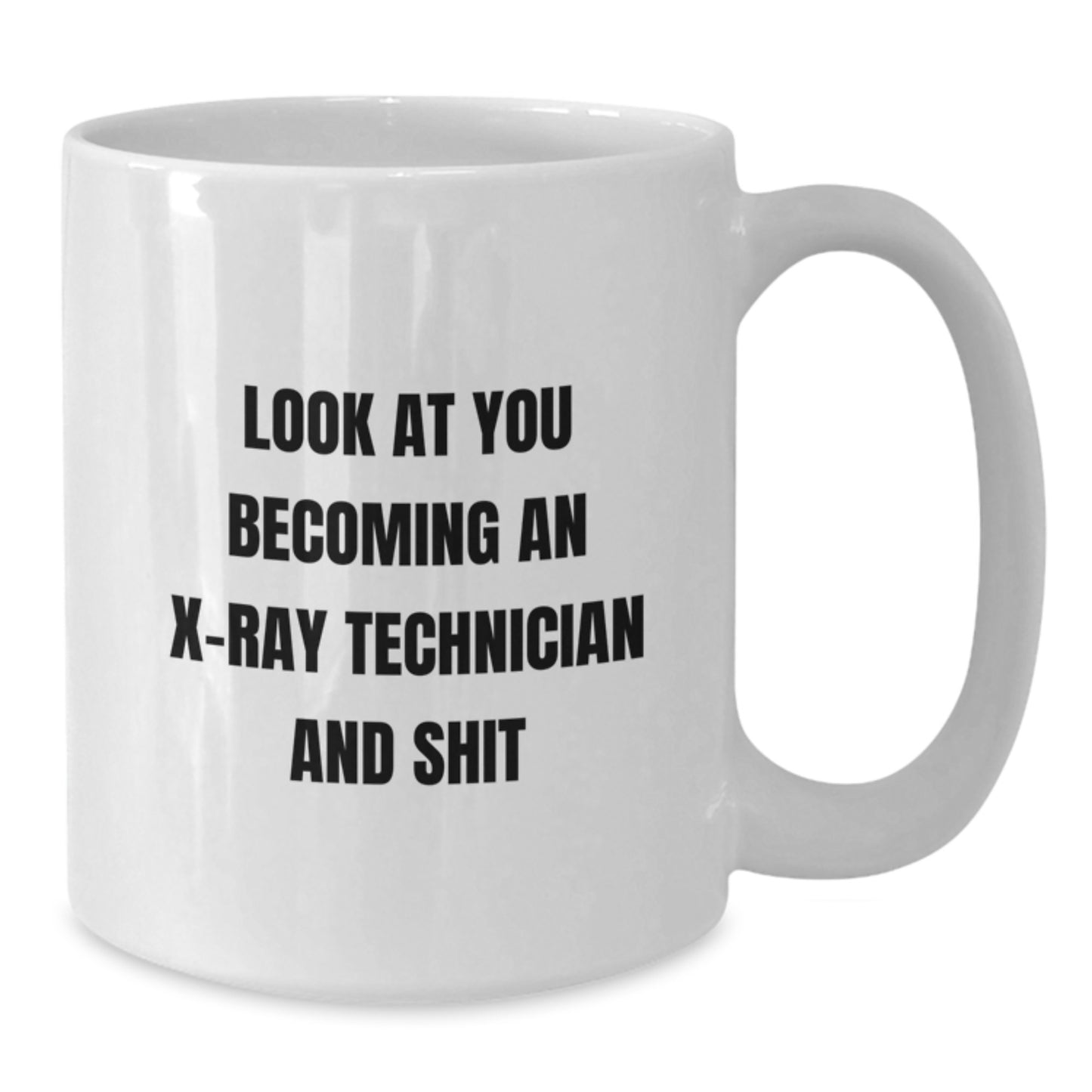 X-Ray Technician Keepsake Ceramic Mug for Him Graduation Gift - Additional
