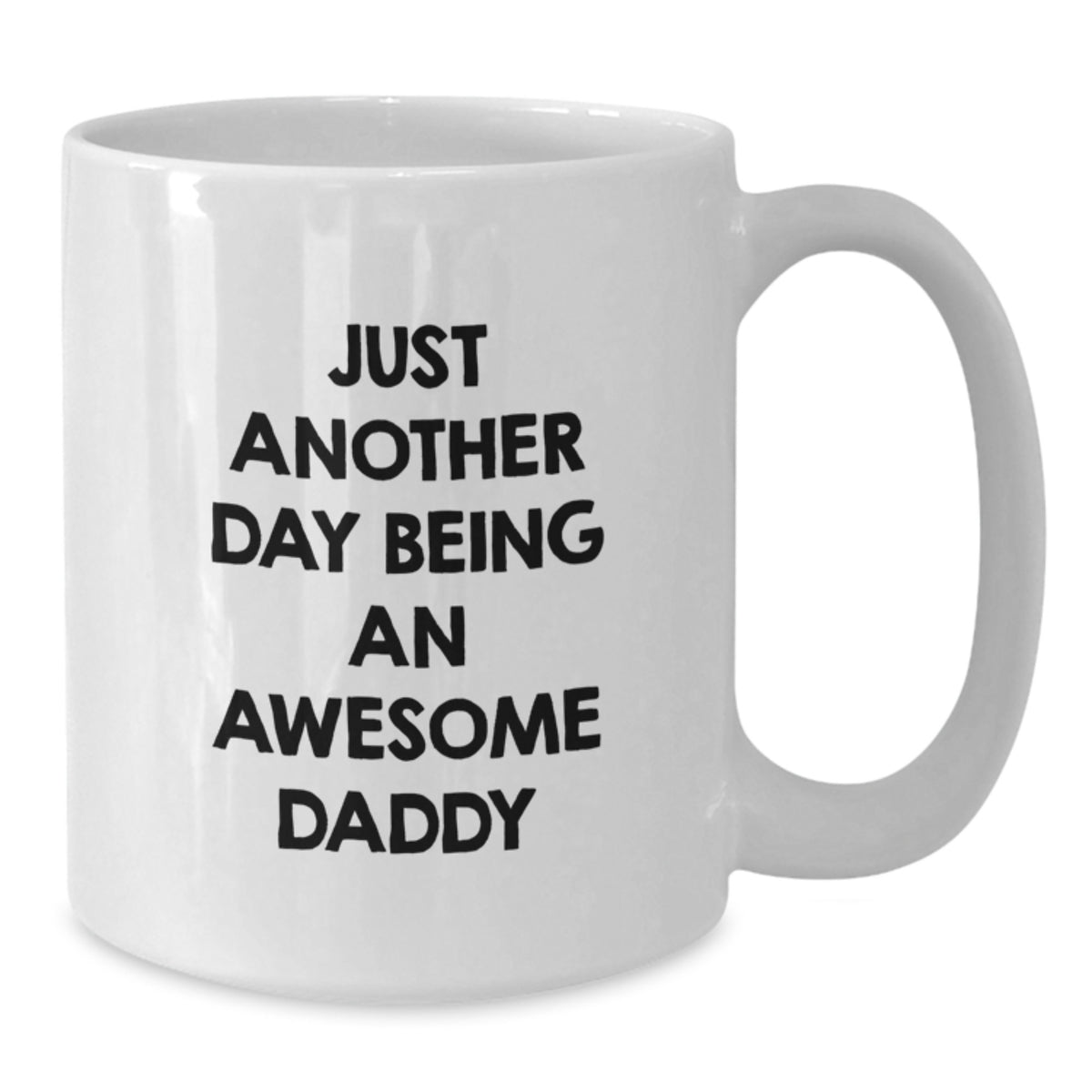 Daddy Keepsake Ceramic White Coffee Mug for Him Christmas Gift - Additional