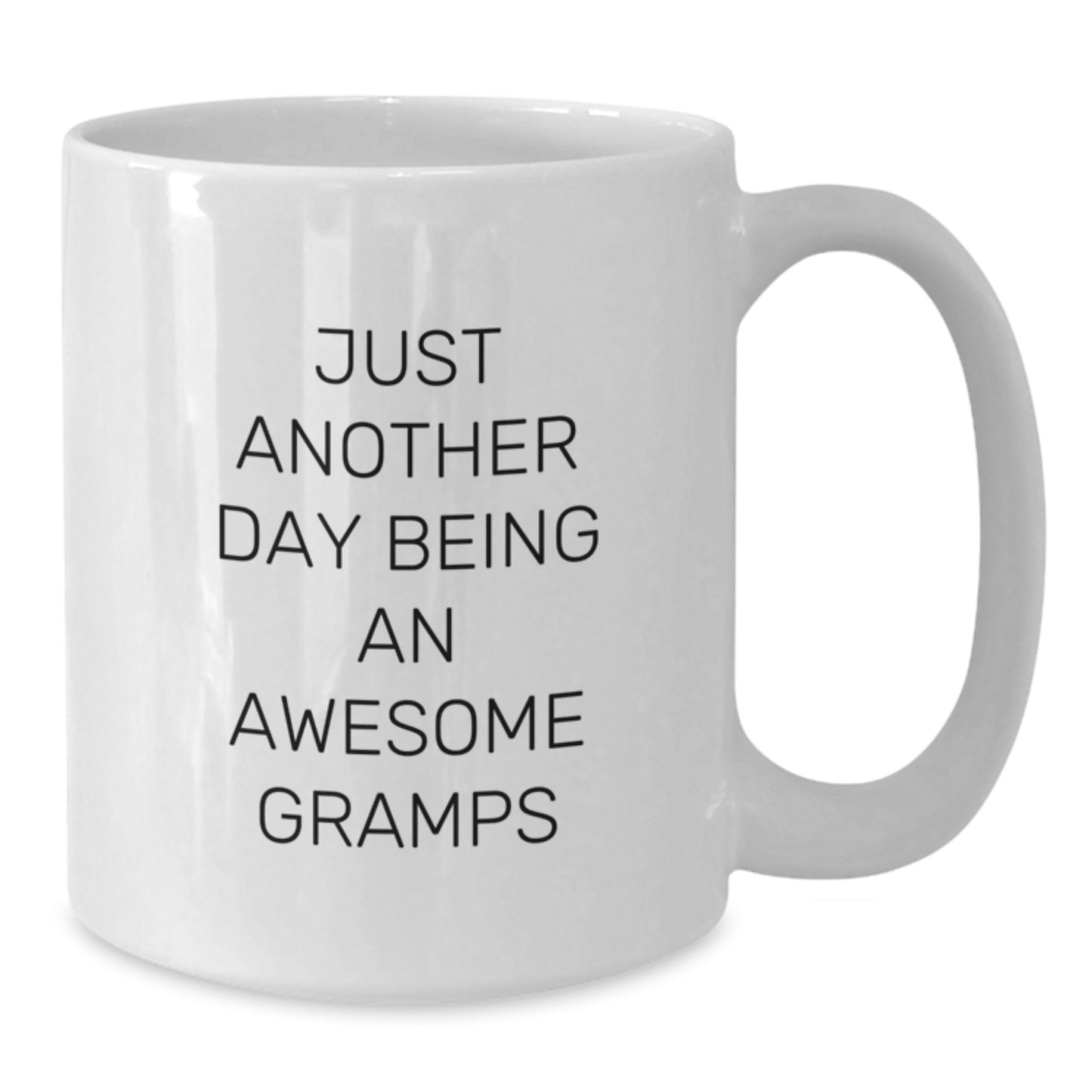 Gramps Keepsake White Coffee Mug Awesome Gramps Daily Birthday Gift - Additional