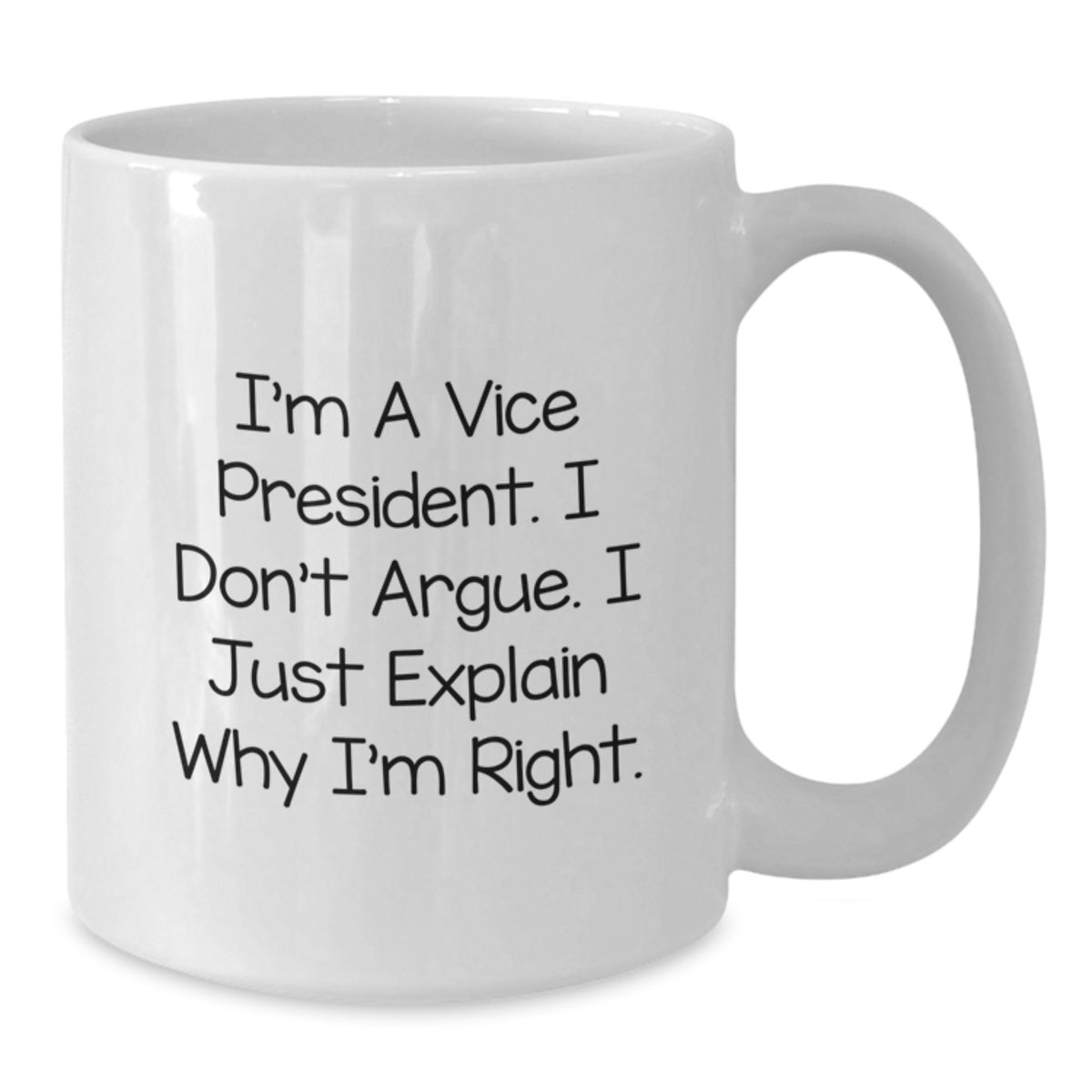 Vice President Gift for Him - A Righteous Keepsake Mug - Additional