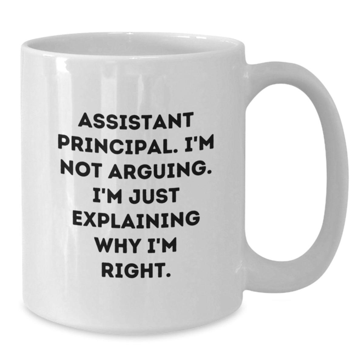 Assistant Principal Gift for Him - A Righteous Keepsake Mug - Additional
