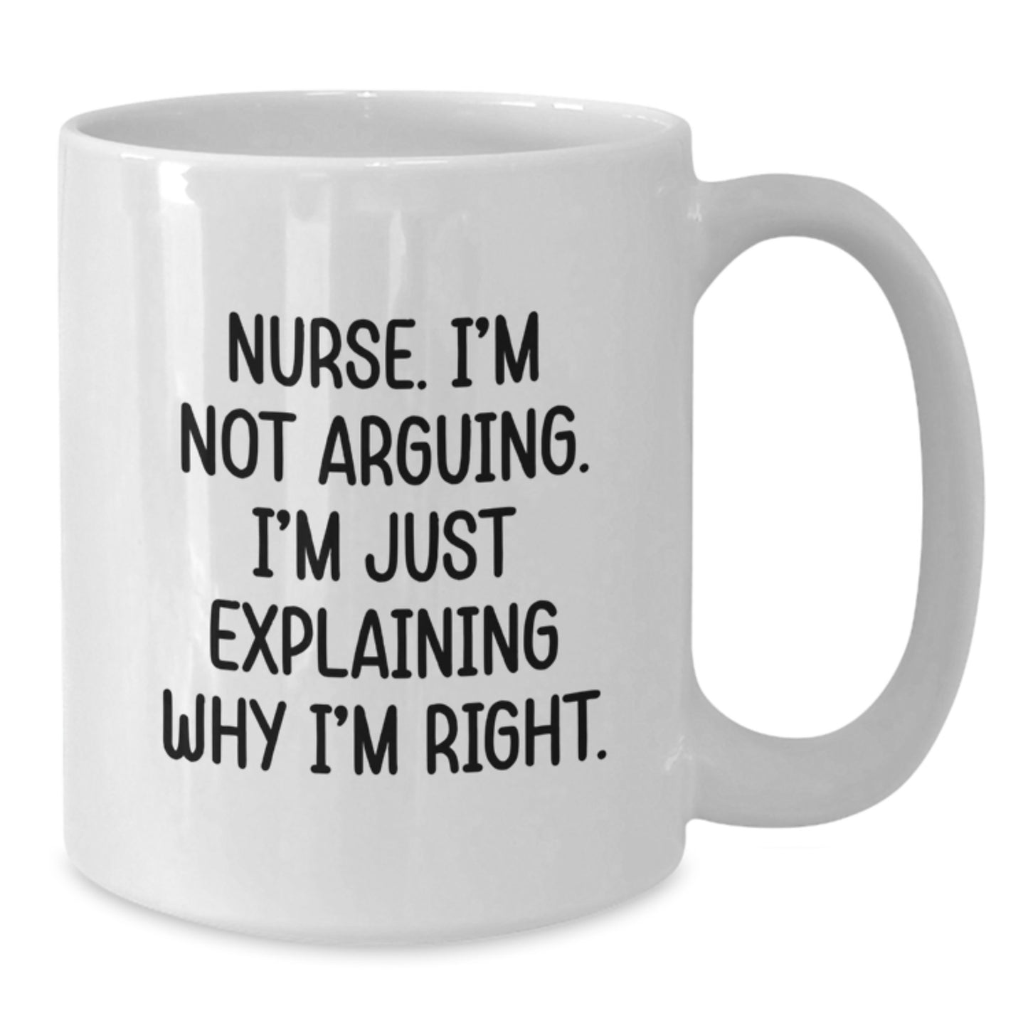 Funny Nurse Mugs Gifts from Friends for Nurses Birthday Unique Presents, White Coffee Mug with Inspirational Quote - Additional