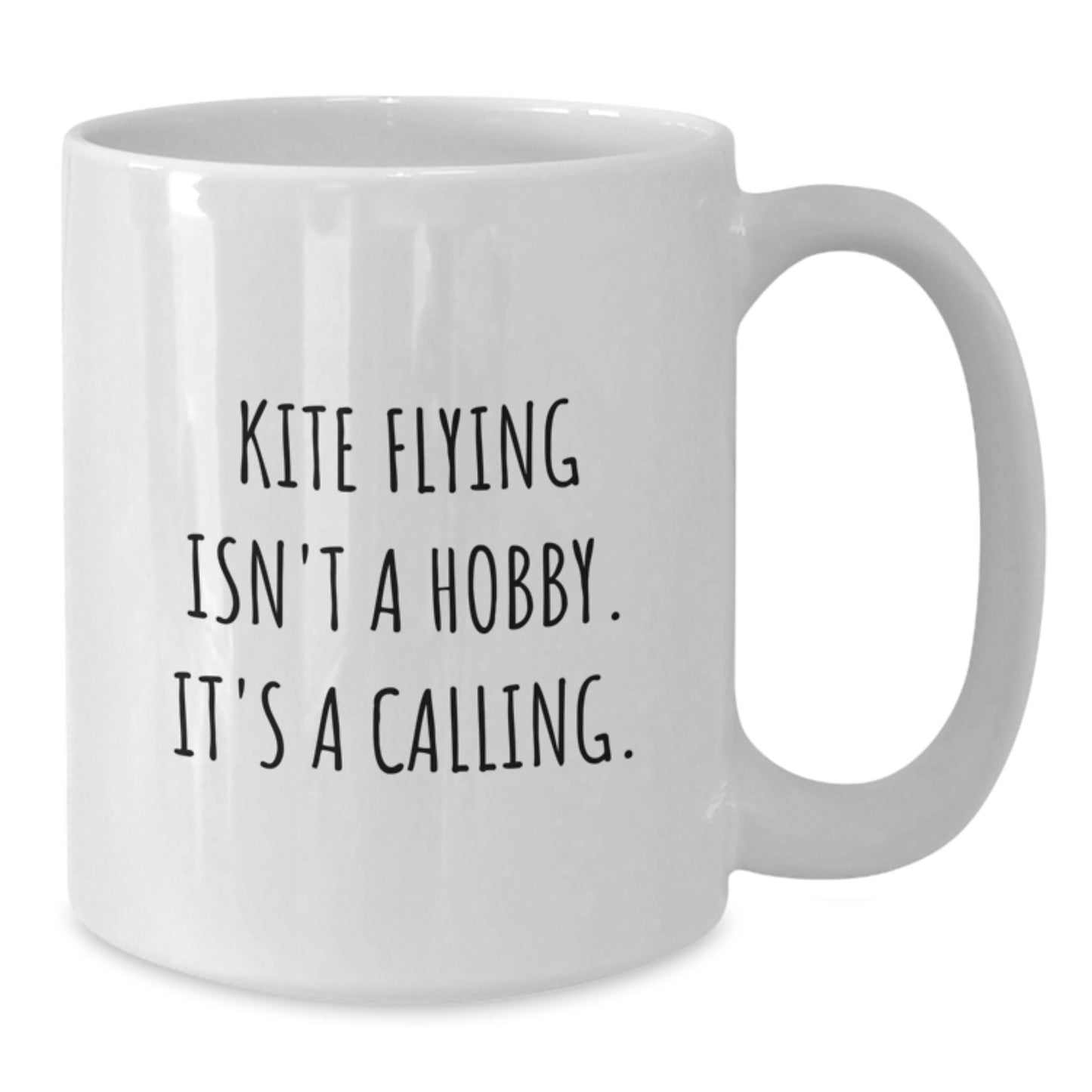 Kite Flying Gifts from Friends for Men, Inspirational Quote White Coffee Mug, 11oz or 15oz Graduation Unique Gifts for Kite Flying Enthusiasts - Additional