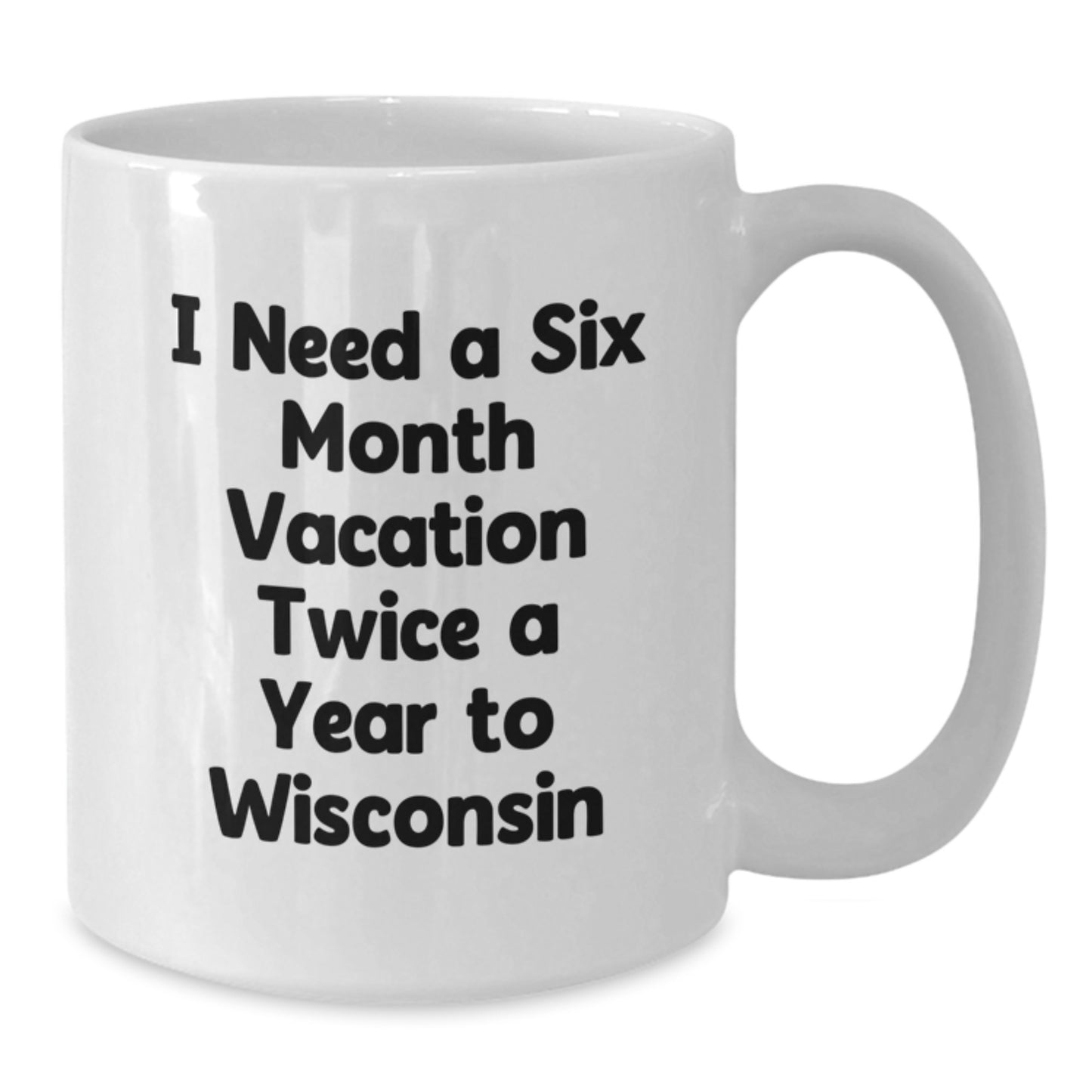 Wisconsin Lover Gifts from Friends and Family for Men and Women - White Coffee Mug for Christmas Unique - Additional