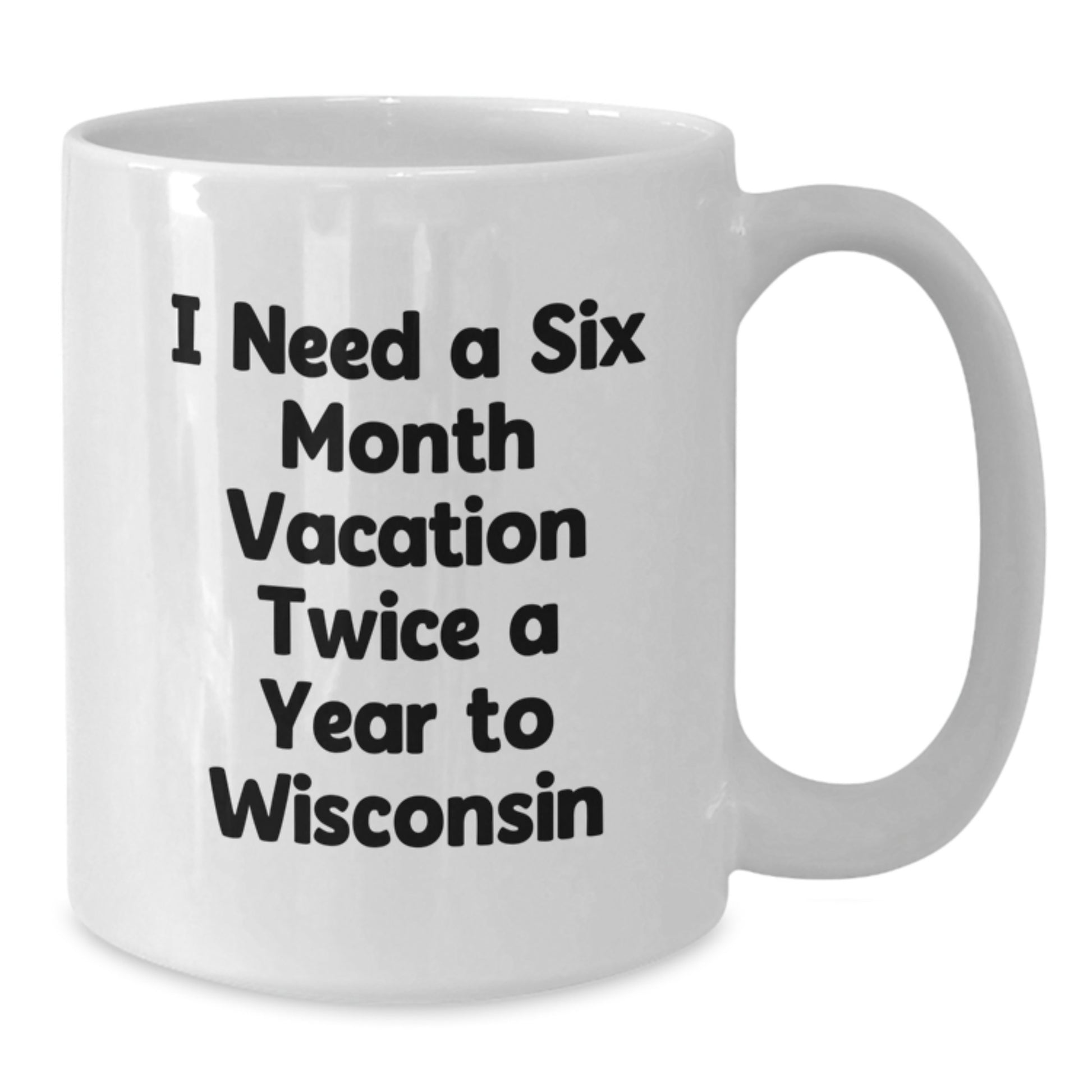 Wisconsin Lover Gifts from Friends and Family for Men and Women - White Coffee Mug for Christmas Unique - Additional
