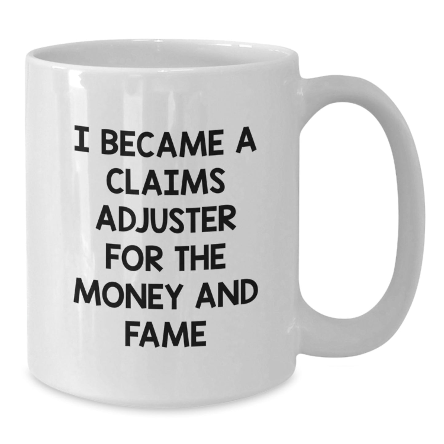 Funny Claims Adjuster White Coffee Mug Gifts from Friends for Birthday Unique - Additional