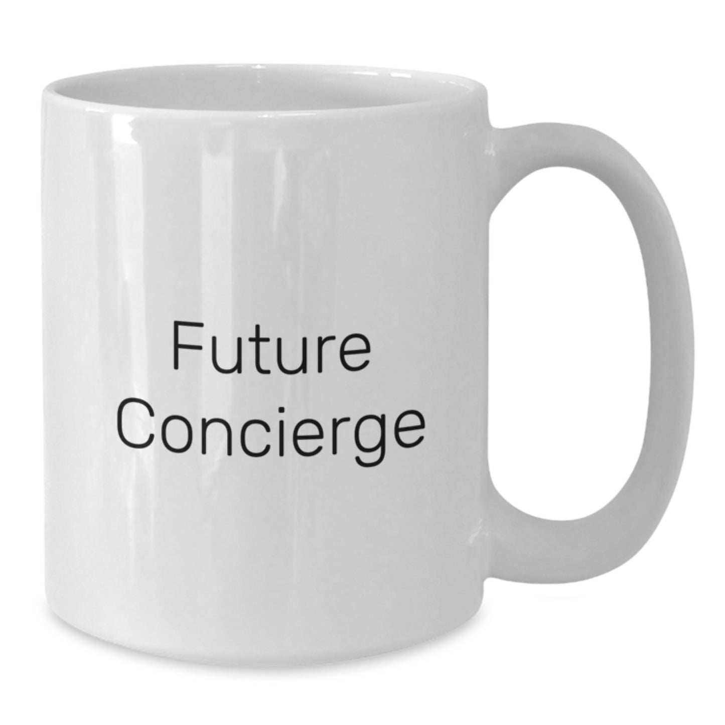 Future Concierge Gifts from Friends for Concierge, Funny White Coffee Mug, Christmas Unique Gifts, Gifts for Men, Unique Office Mugs - Additional