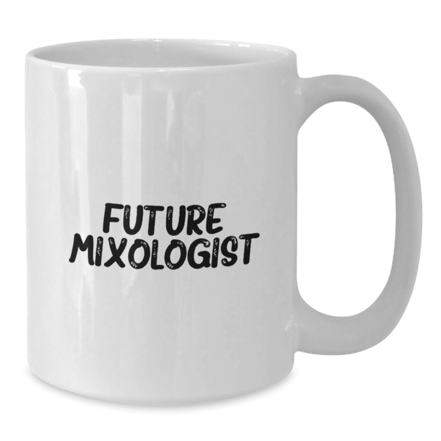 Funny Future Mixologist Gifts for Him or Her, White Coffee Mug with Inspirational Quote, Perfect Birthday Present from Friends, Family, or Coworkers - Additional
