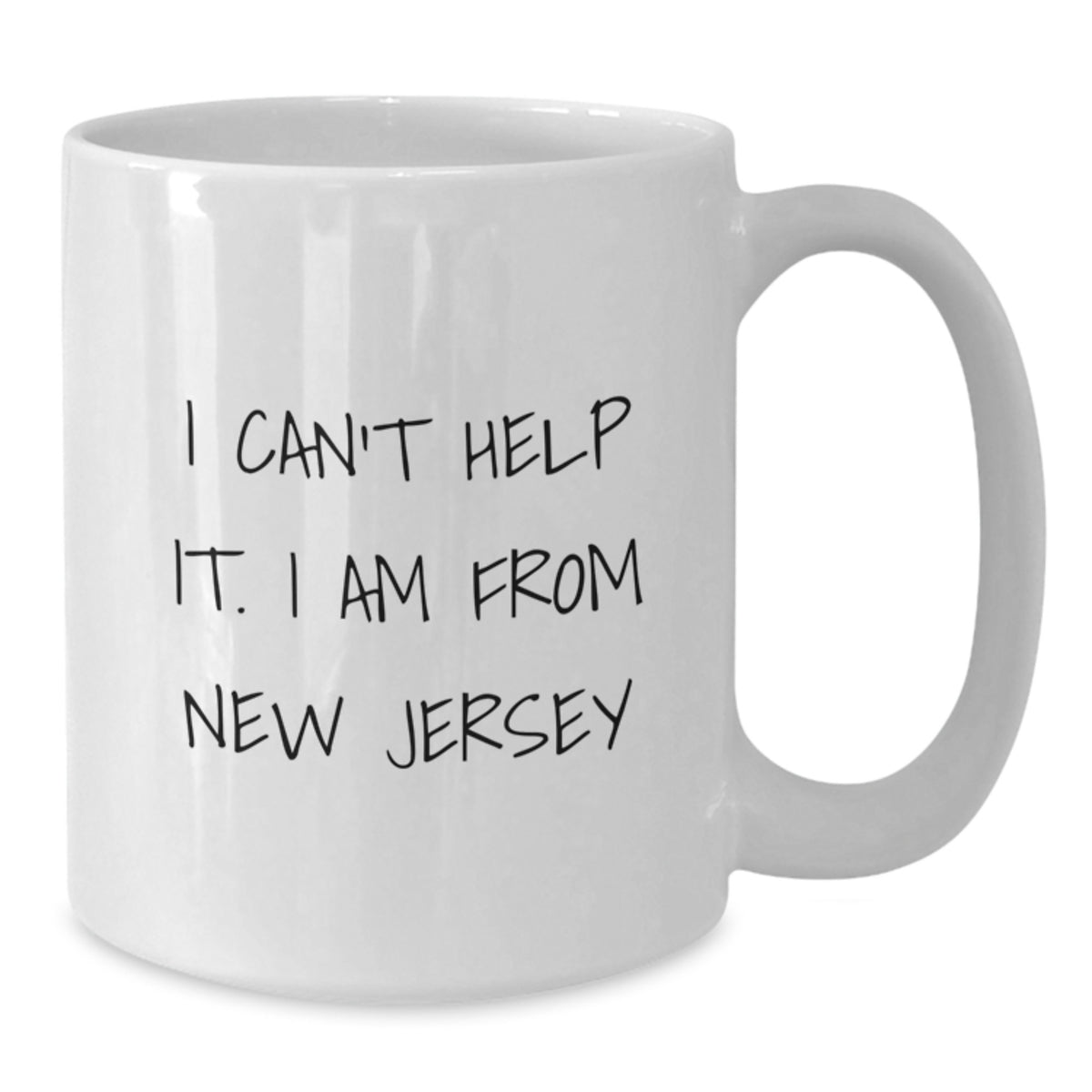 Funny New Jersey White Coffee Mug Gifts from Friends to Family Members Birthday Unique - Additional