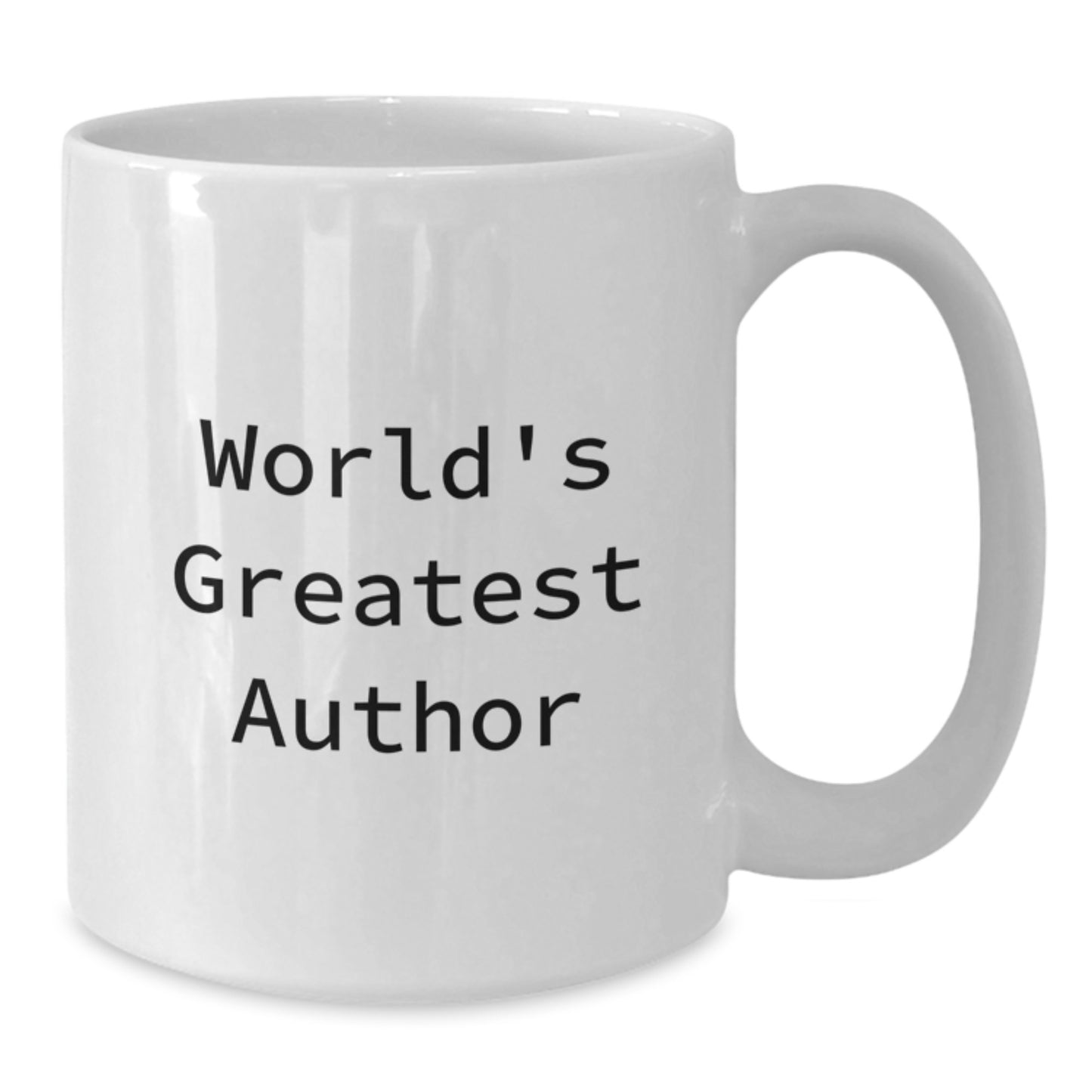 Author Keepsake White Ceramic Coffee Mug for Him Birthday Gift - Additional